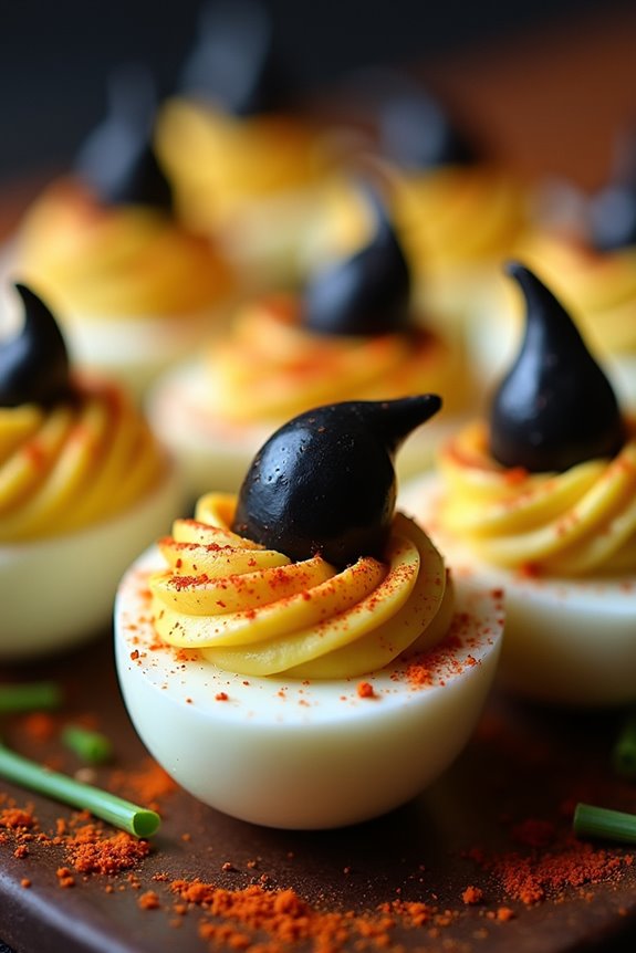 spooky spicy halloween appetizer
