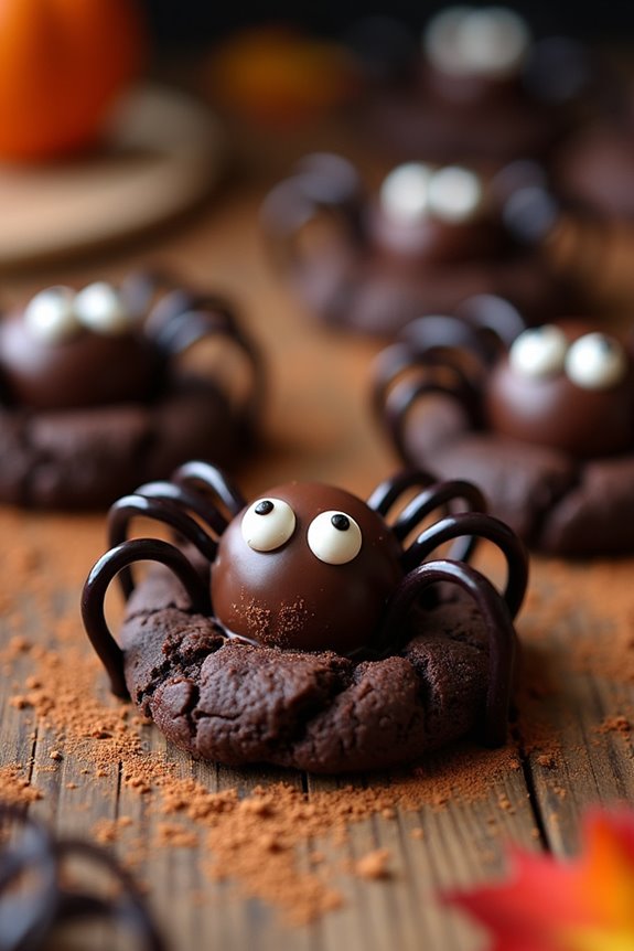 spooky spider cookie recipe