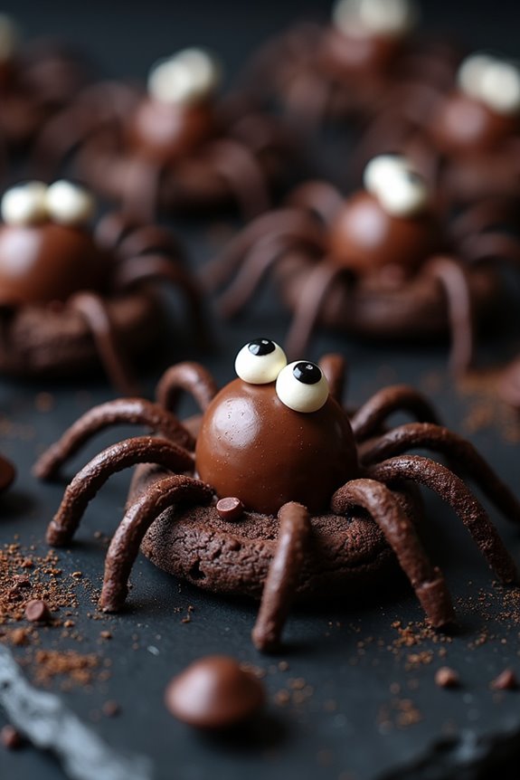spooky spider cookie recipe