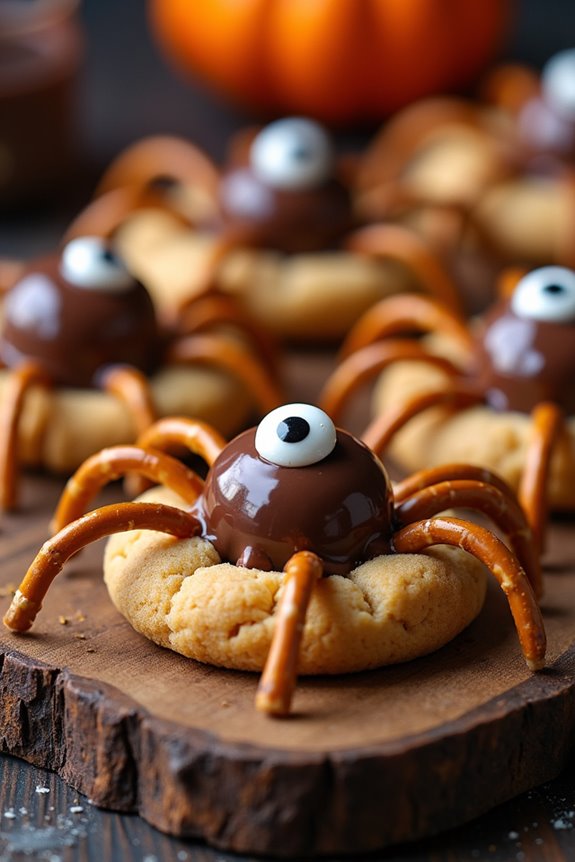 spooky spider cookies recipe