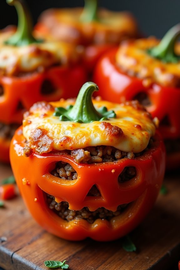 spooky stuffed pepper recipe