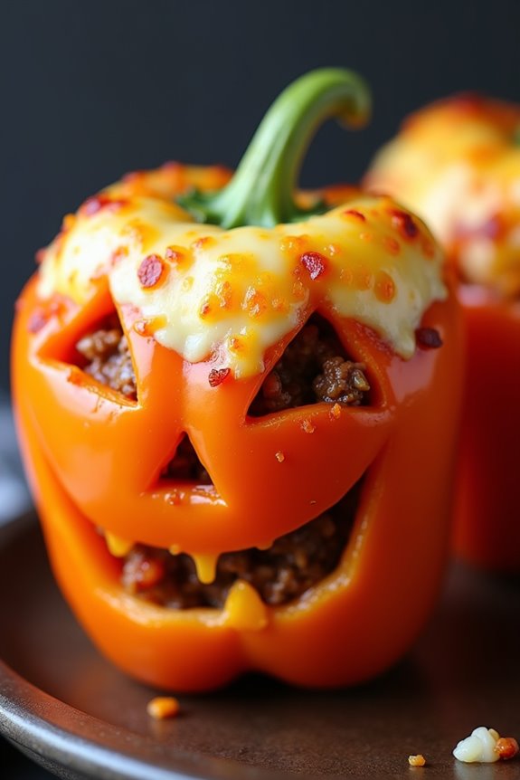 spooky stuffed pepper recipe