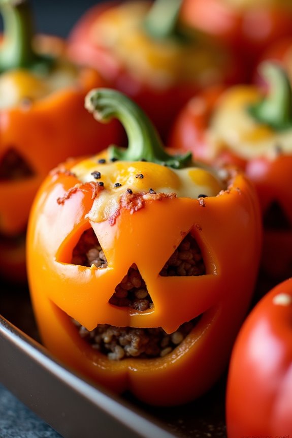 spooky stuffed pepper recipe
