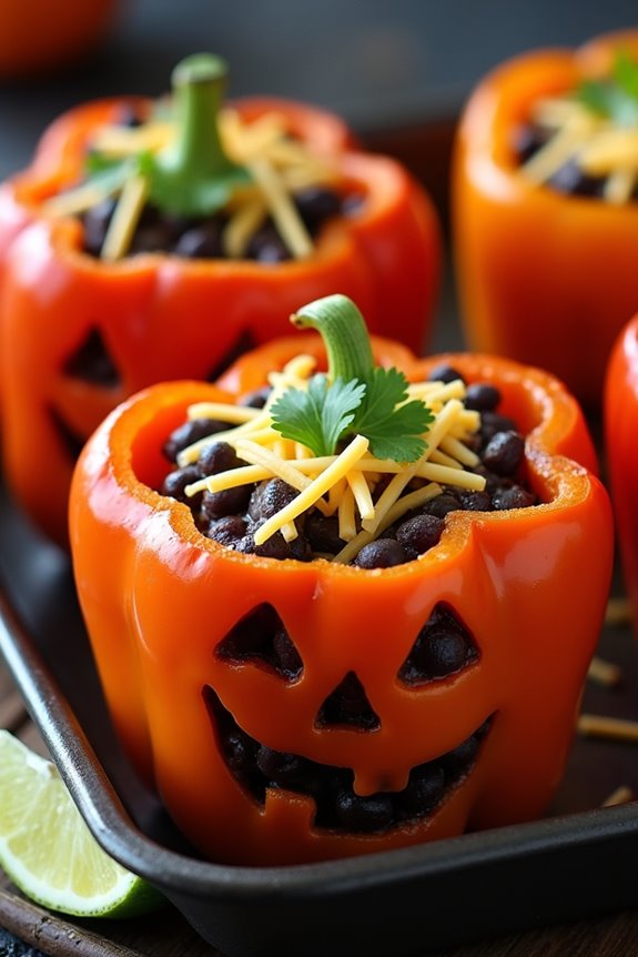 spooky stuffed pepper recipe