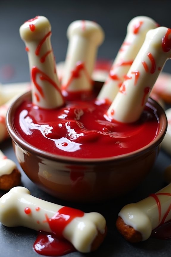 spooky sweet pretzel treats