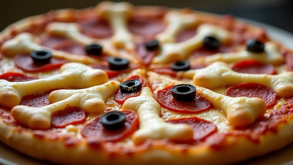 spooky themed pizza recipes