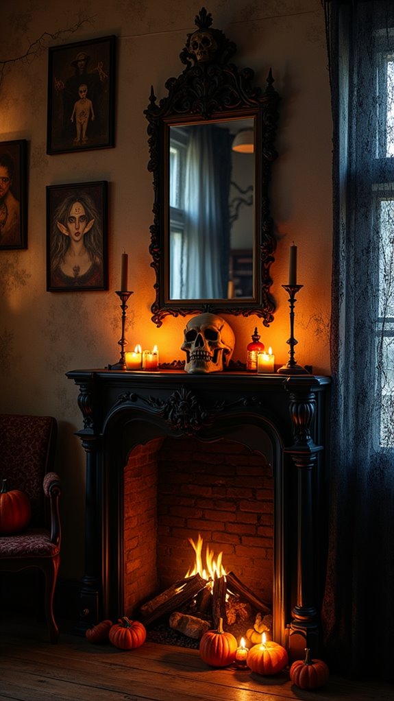 spooky wall art collection