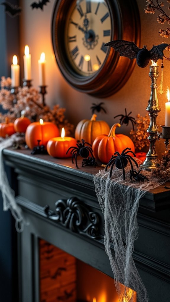 spooky yet playful decor