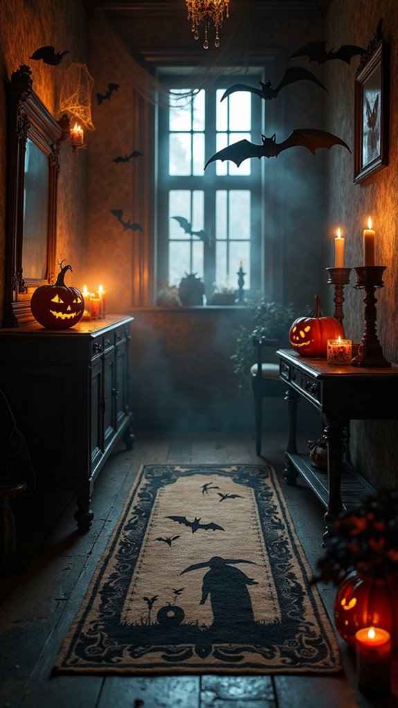 spooky yet welcoming mats