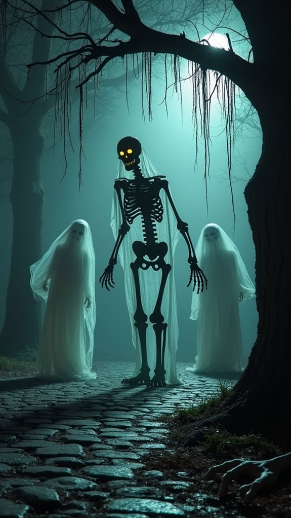 thrilling halloween animated props