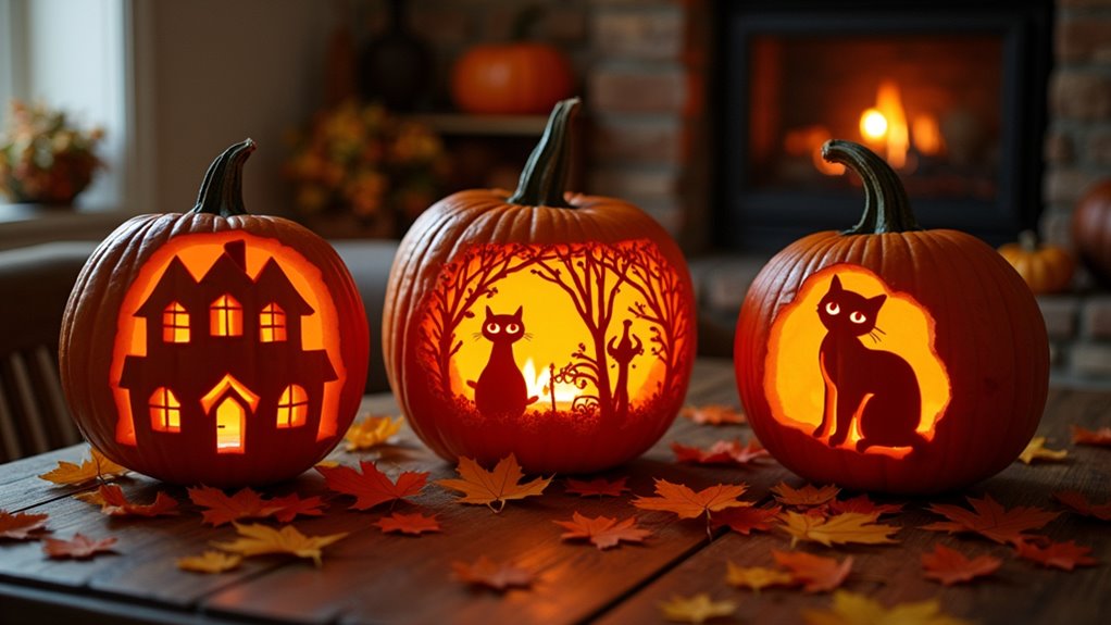 unique halloween pumpkin carvings