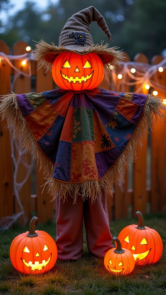unique quirky scarecrow decorations