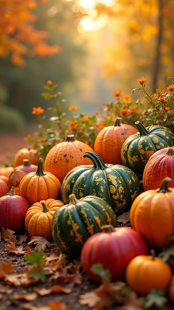 vibrant harvest inspired paintings