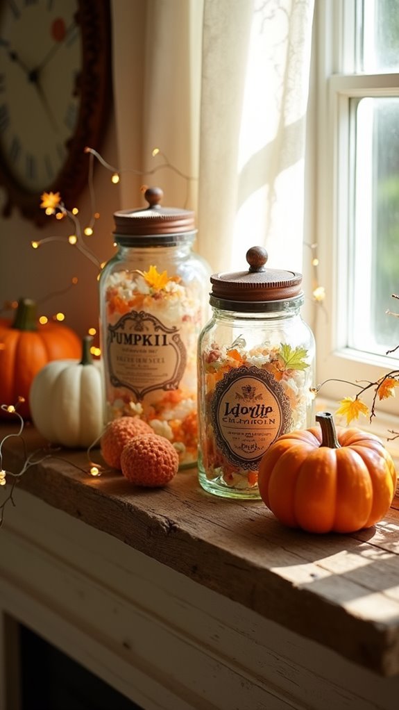 vintage pumpkin decor charm