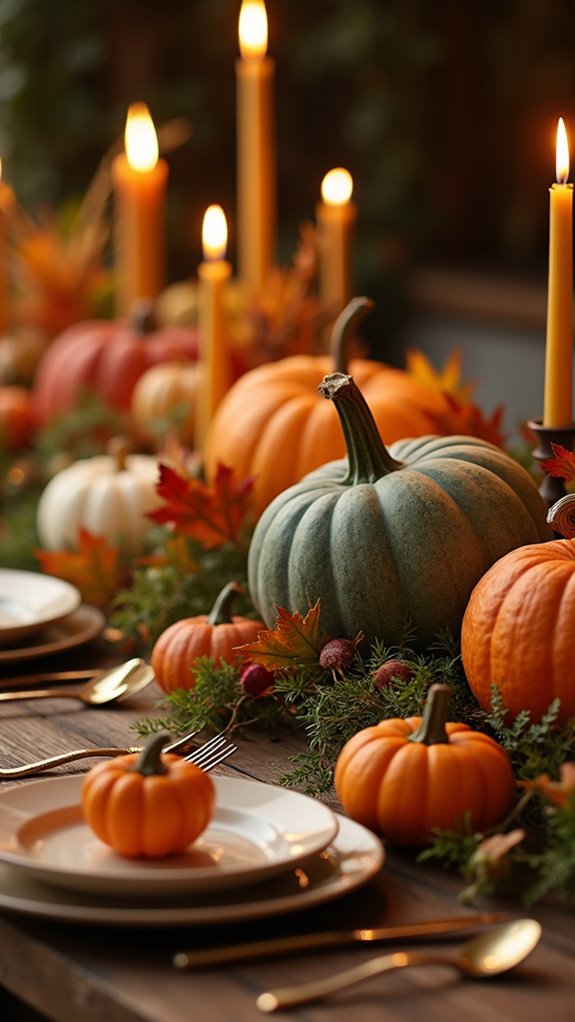 warm autumn ambiance creation
