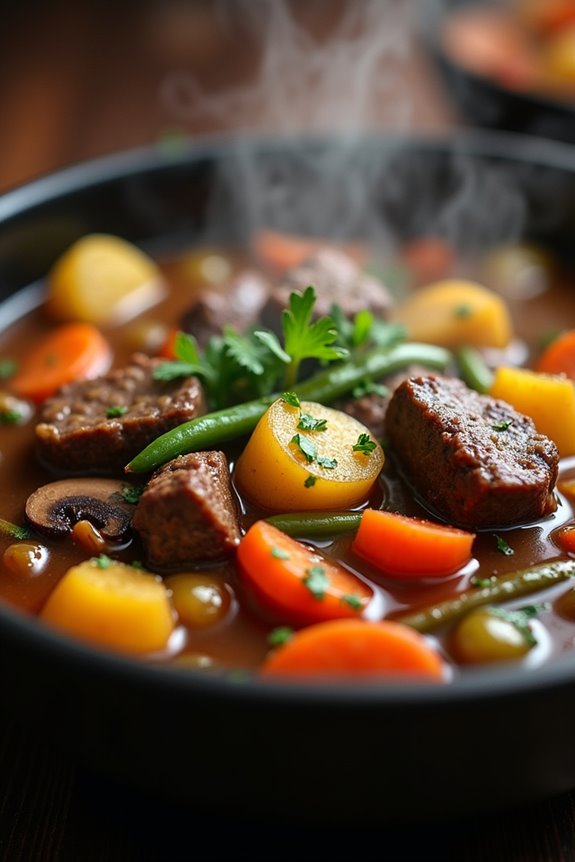 warming halloween stew recipe