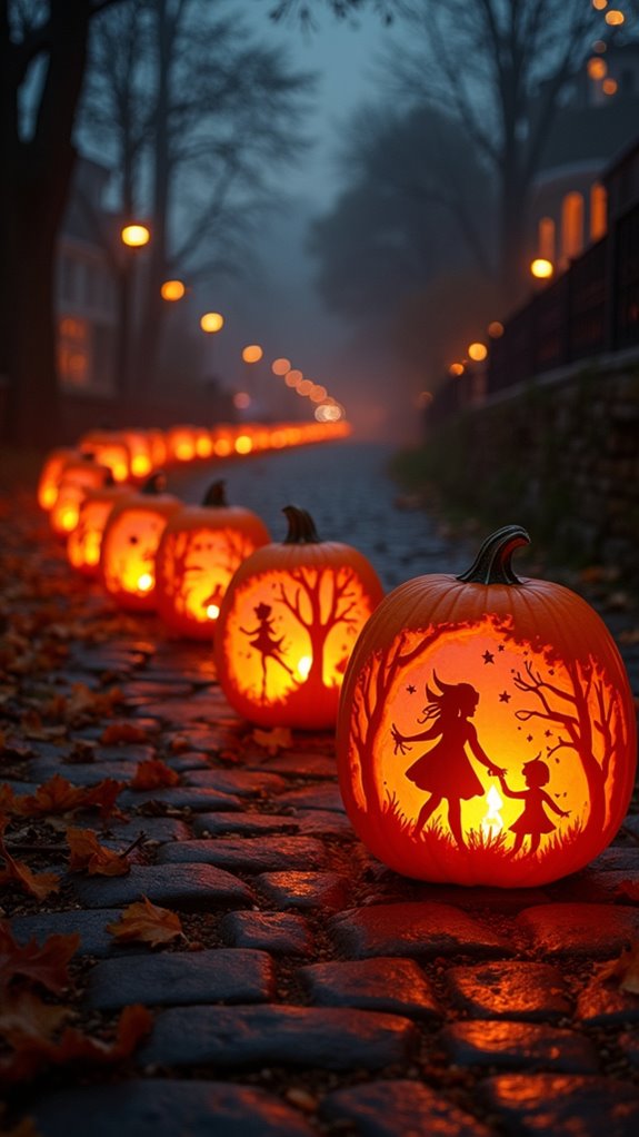 whimsical fairy tale carvings