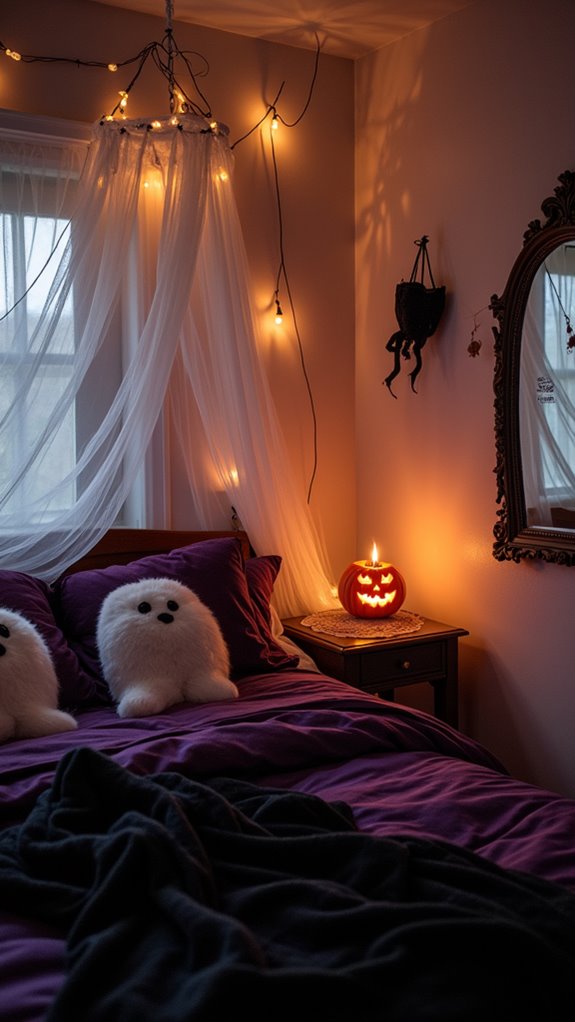 whimsical ghost themed decorations