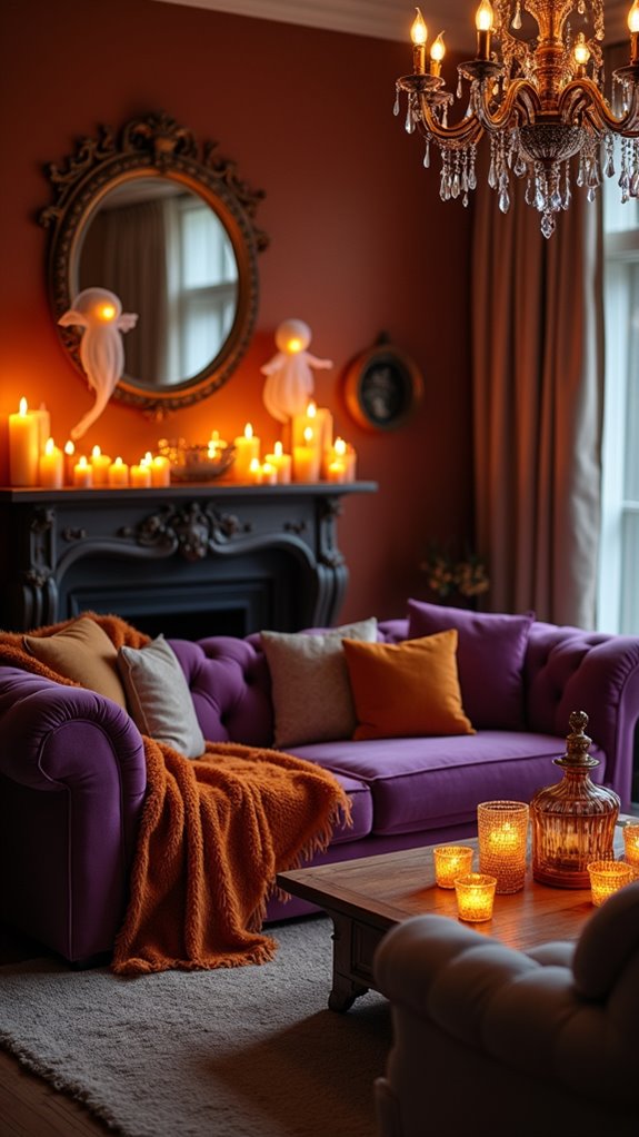 whimsical halloween ghost decor