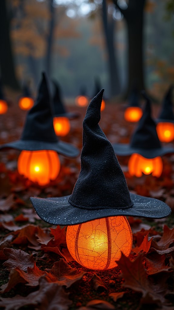 whimsical halloween light decorations