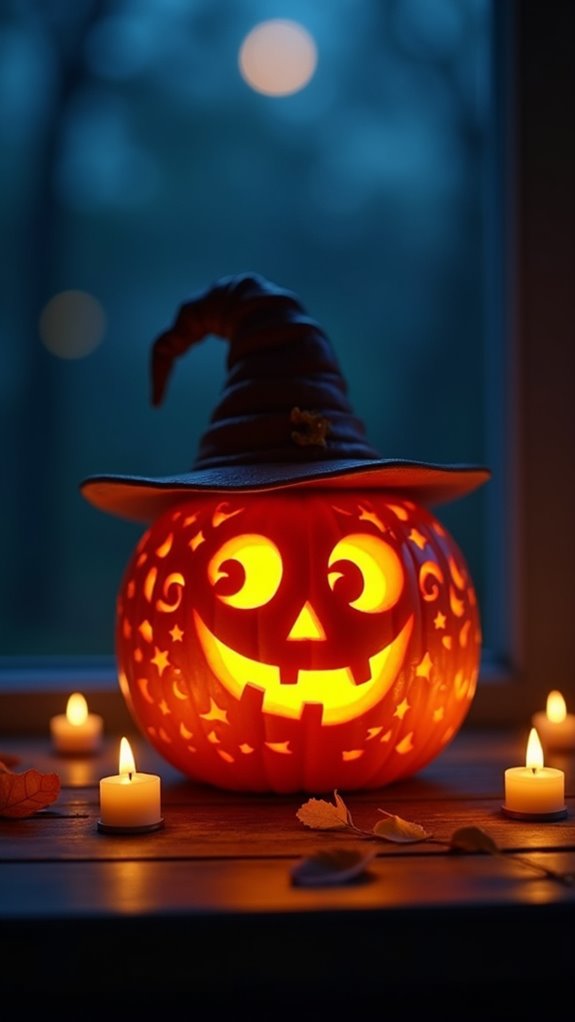 whimsical halloween night light