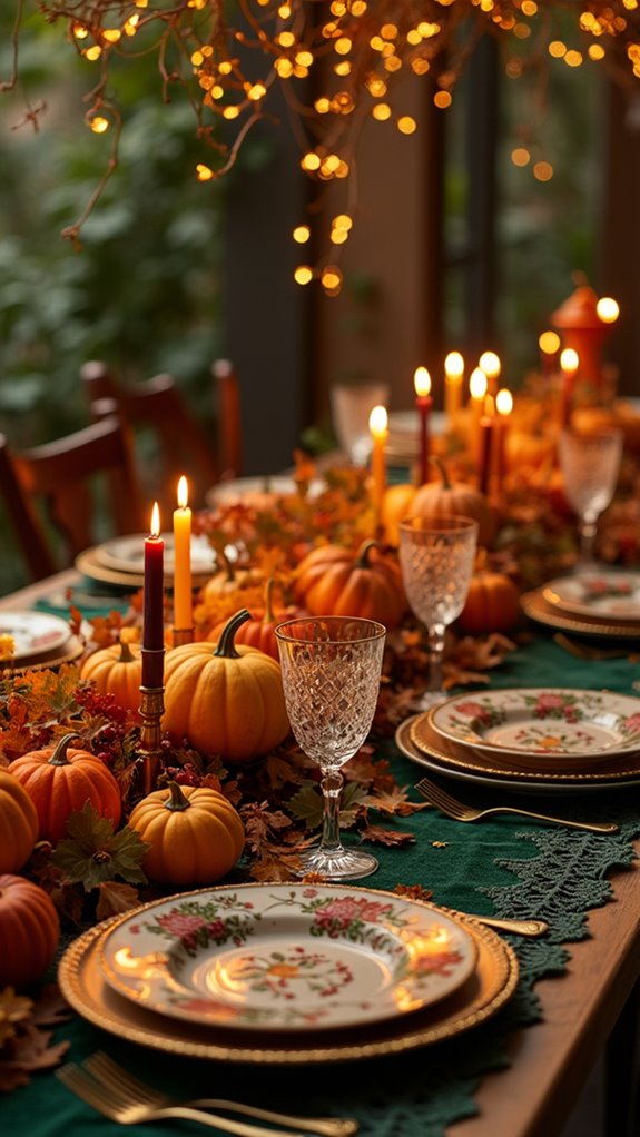 whimsical pumpkin halloween decor
