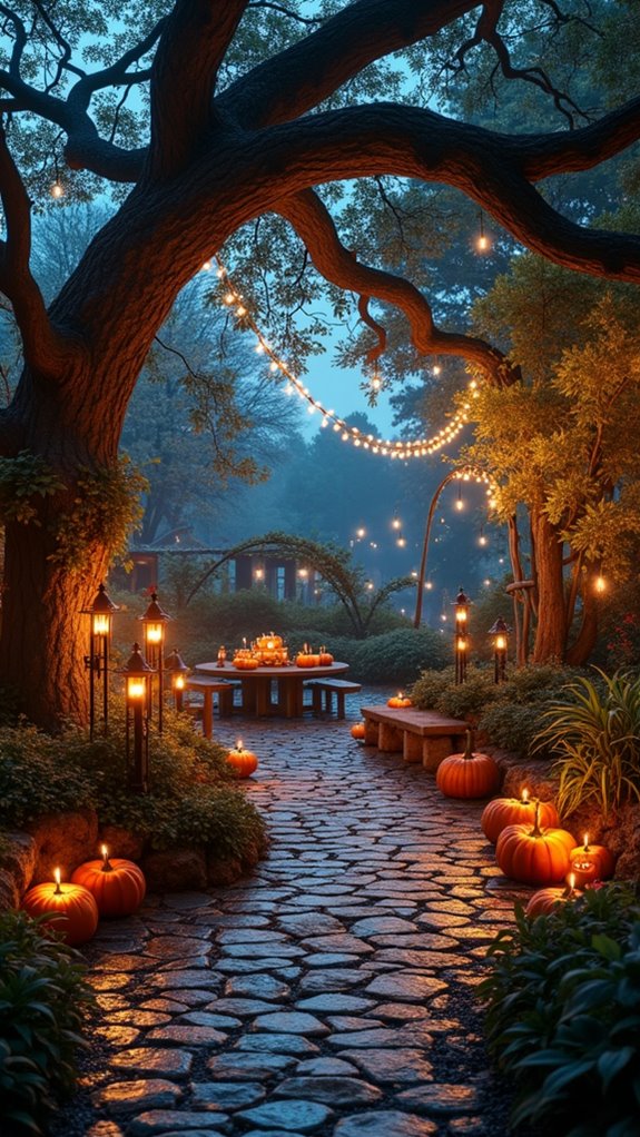 whimsical twinkling fairy lights