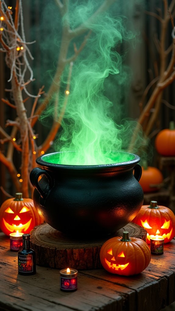 witch s brew halloween display