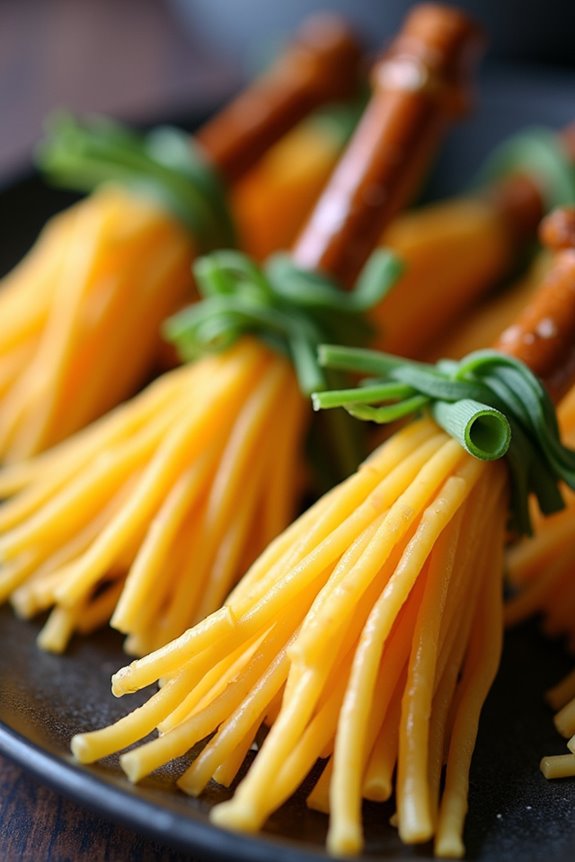 witch s broomstick cheese snacks