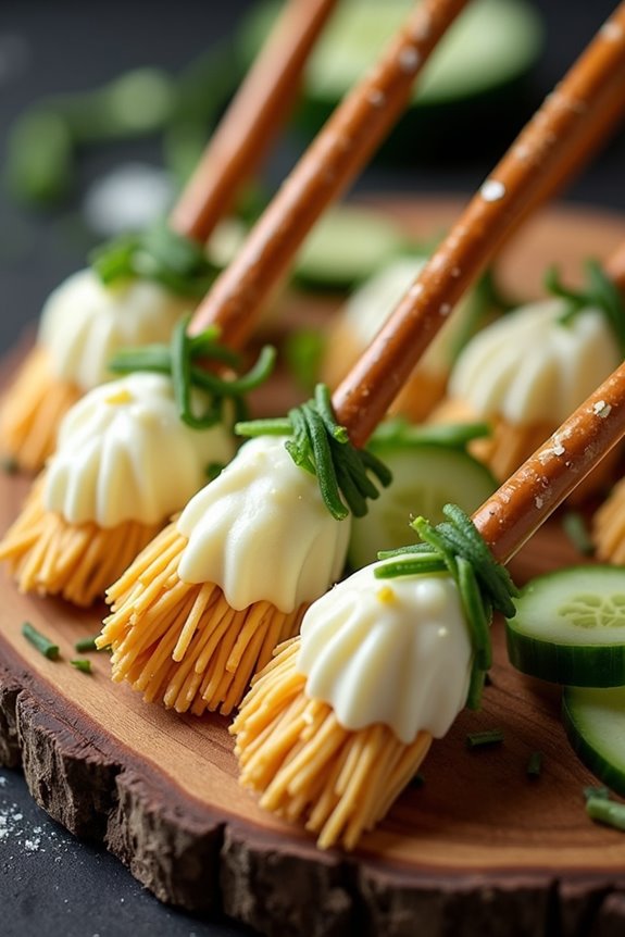 witch s broomstick snack recipe