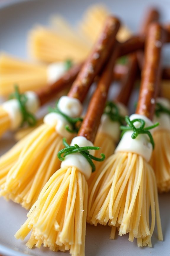 witch s broomstick snack recipe