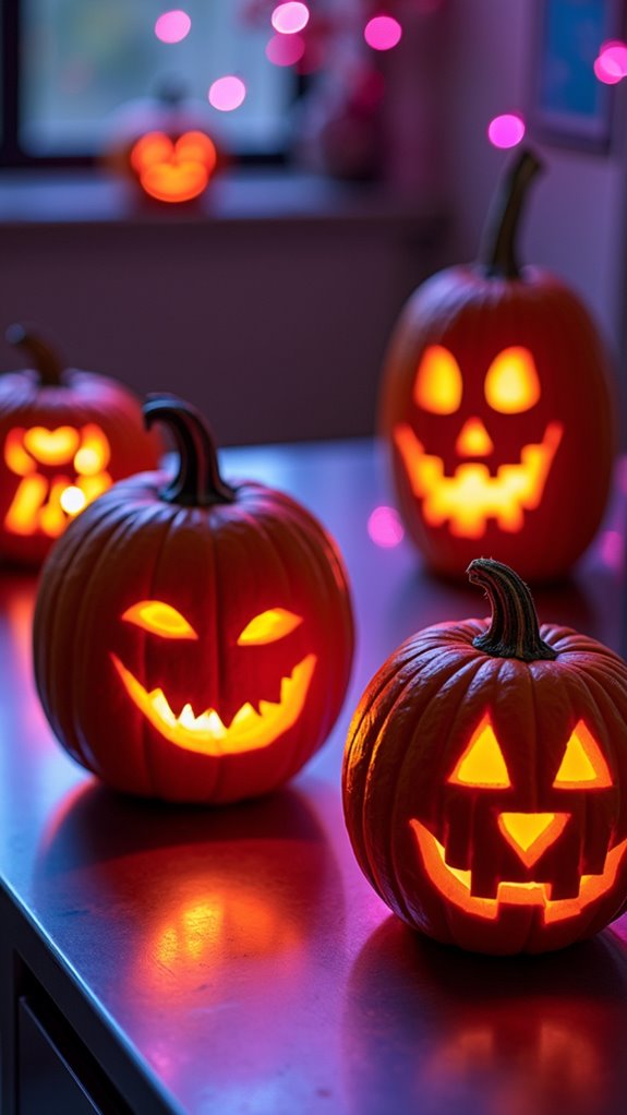 y2k inspired pumpkin carving designs
