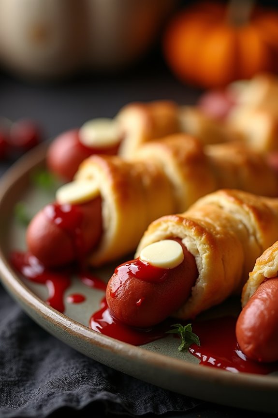 zombie themed hot dog recipe