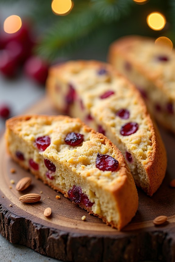 almond cranberry biscotti recipe