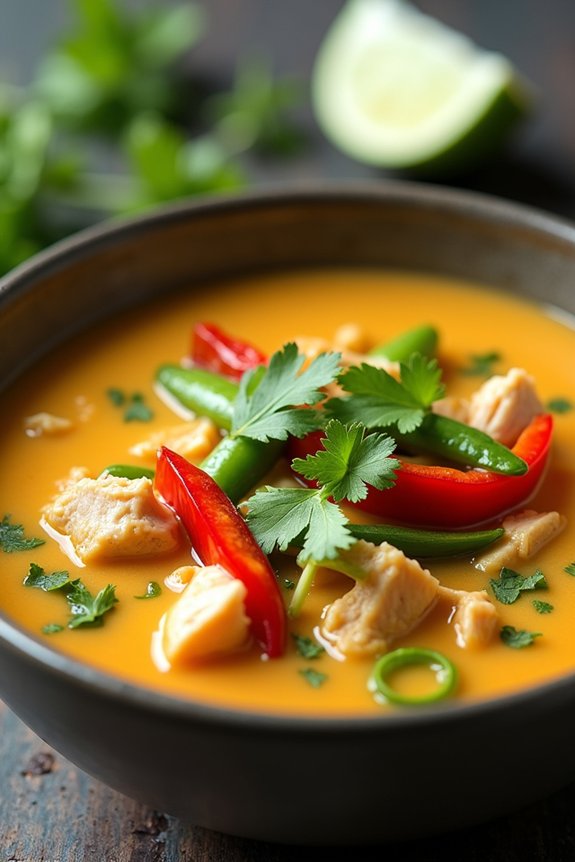 aromatic low calorie thai soup