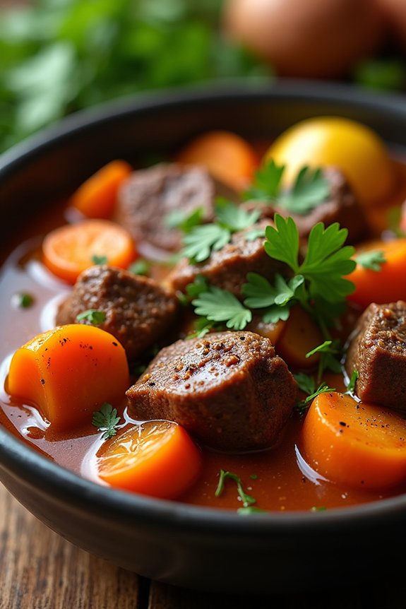 aromatic moroccan beef stew