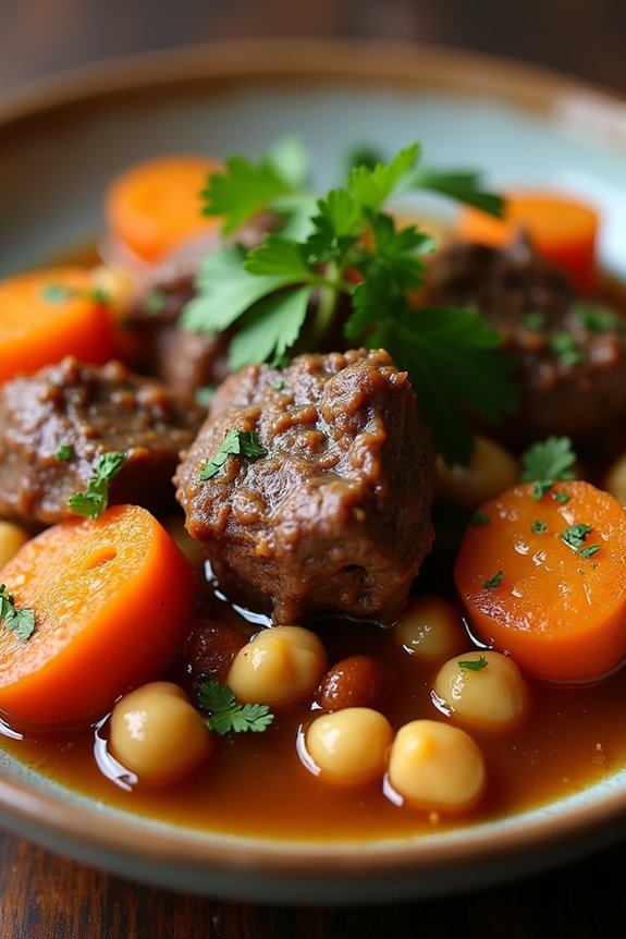 aromatic moroccan lamb stew