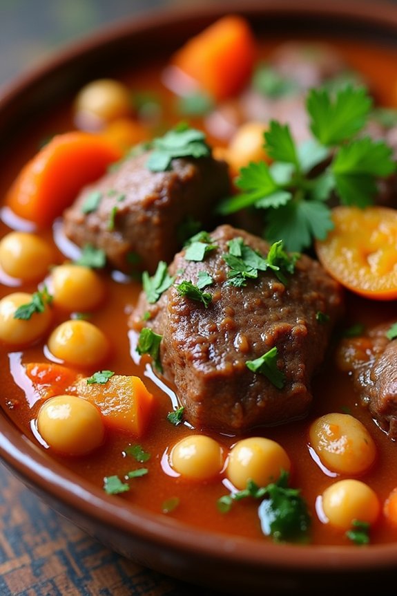 aromatic moroccan lamb stew