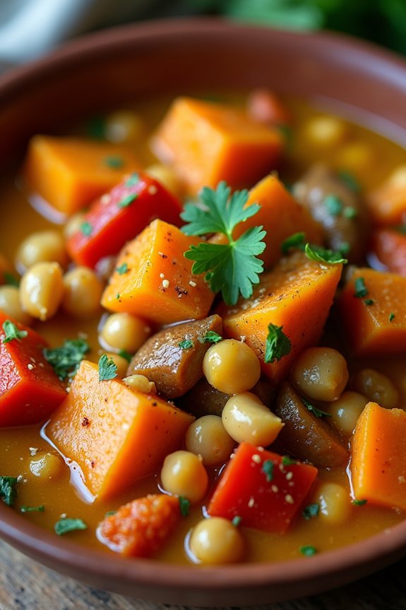aromatic moroccan vegetable stew