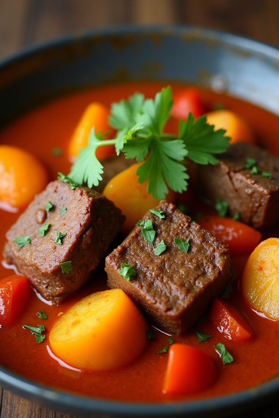 aromatic north african lamb stew