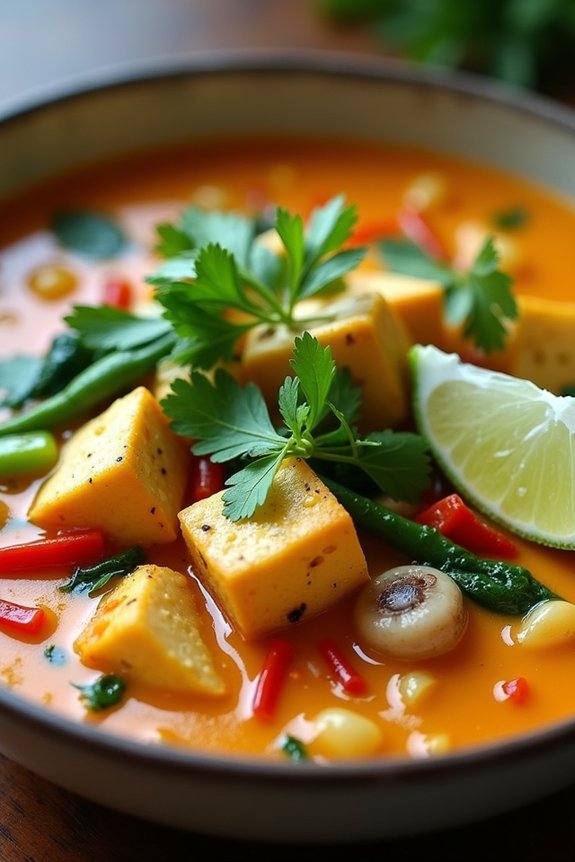 aromatic thai coconut curry
