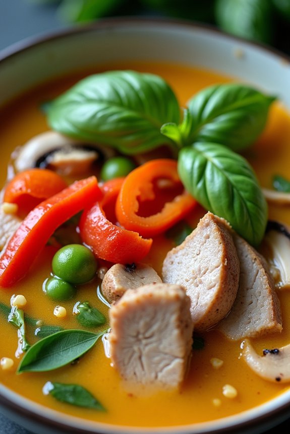 aromatic thai green curry