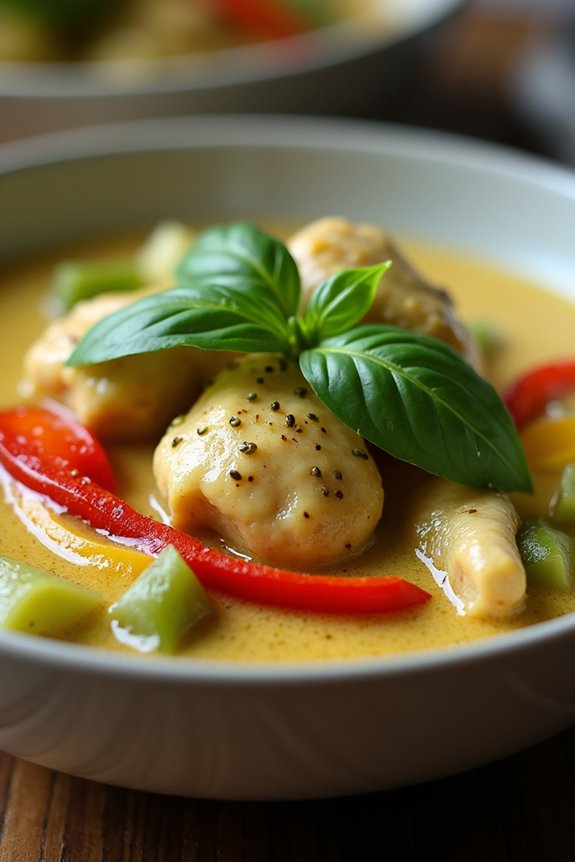 aromatic thai green curry