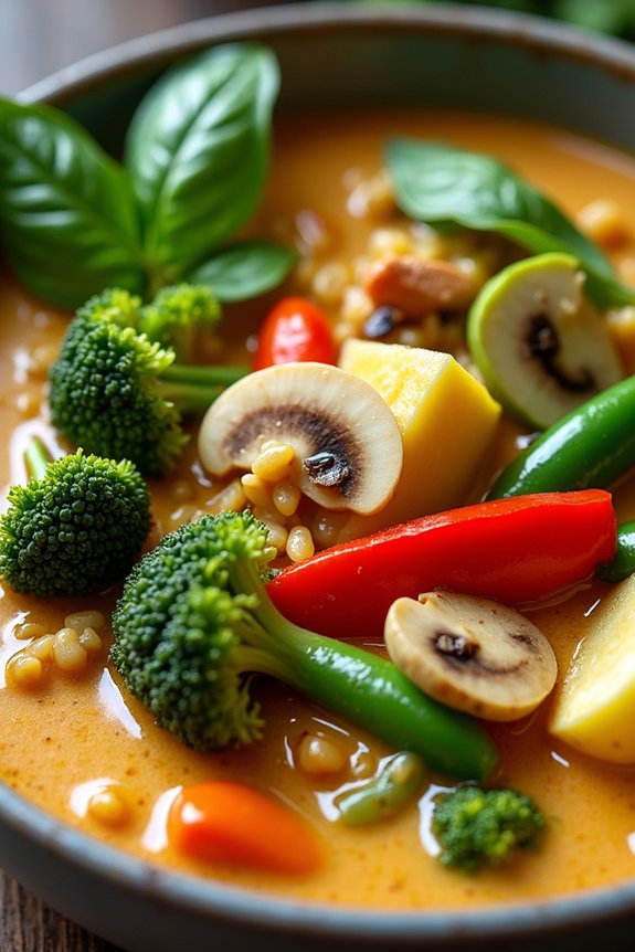 aromatic thai vegetable stew