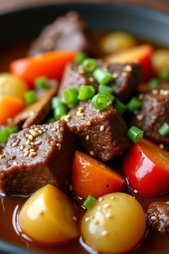 asian inspired instant pot stew