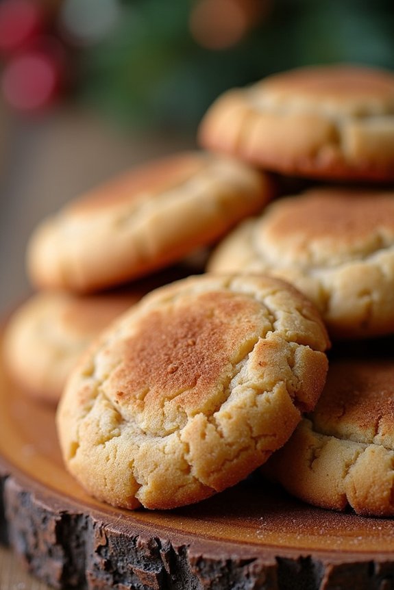 brown butter snickerdoodle cookies