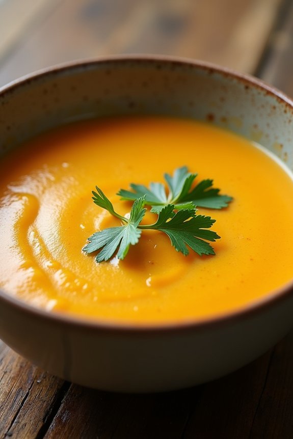 butternut squash ginger soup