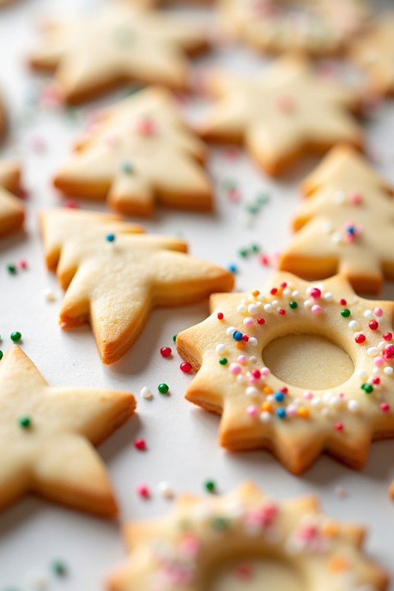 buttery holiday spritz cookies