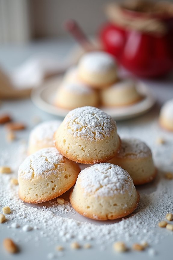 buttery nutty holiday cookies