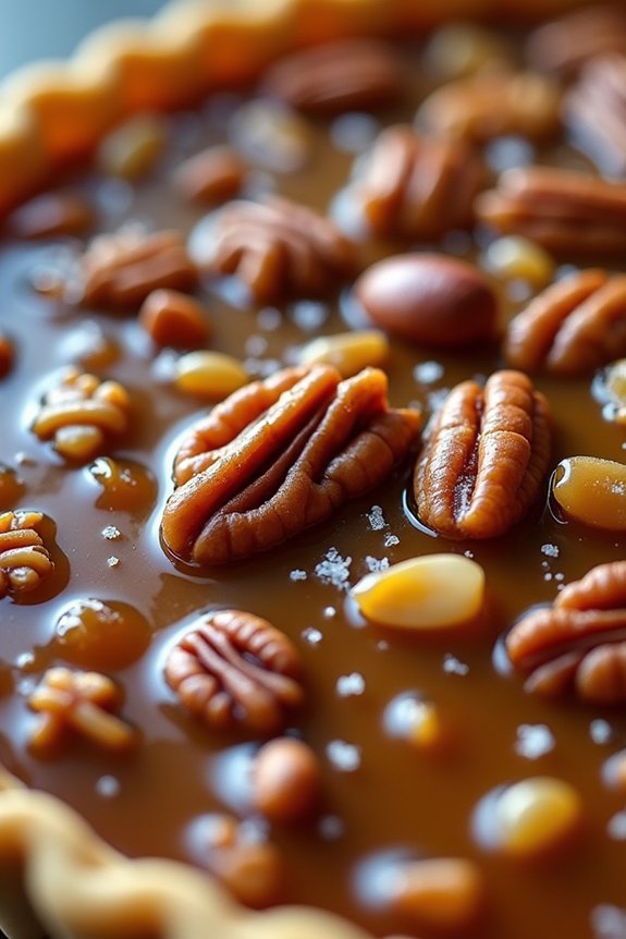 caramel nut tart delight